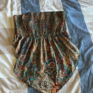 Paisley tube top